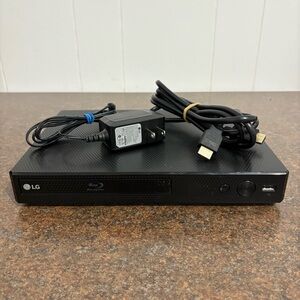 LG BP350 Blu-ray Disc & DVD Player WiFi W/Power Cord And HDMI Cable No Remote